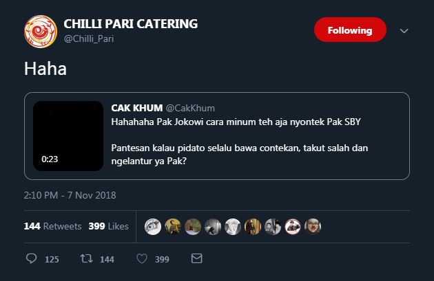 10 Respons santai Gibran tanggapi cuitan kebencian, kocak abis