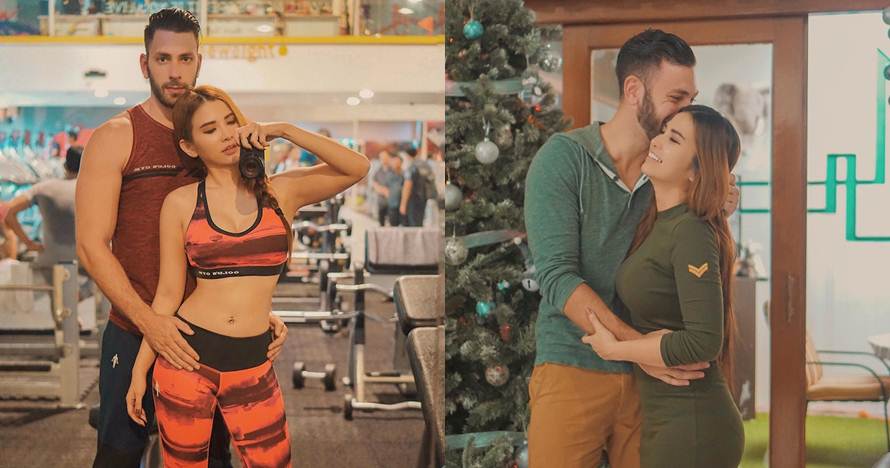 10 Momen kebersamaan Maria Vania dan pacar bulenya, mesra abis