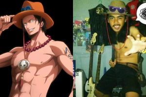 15 Cosplay low budget karakter One Piece, absurd bikin ngakak