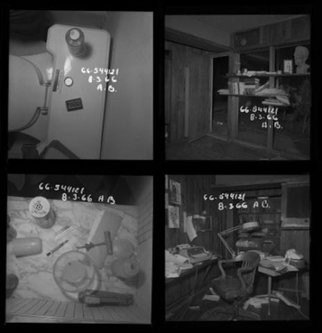 10 Dokumentasi barang bukti tindak kriminal 100 tahun lalu