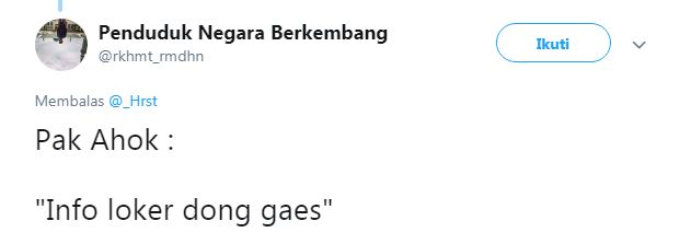 12 Cuitan lucu batin Ahok setelah bebas ini bikin geli sendiri