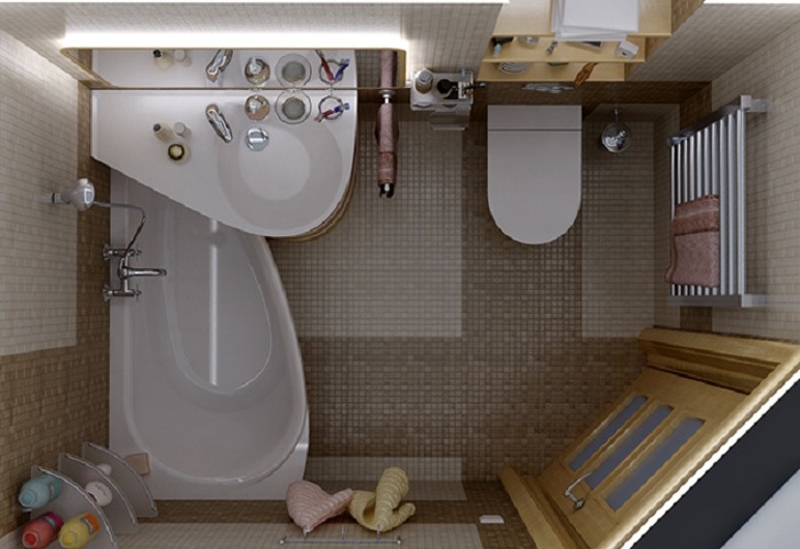 13 Desain kamar mandi mungil ini keren abis, bisa jadi inspirasi