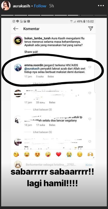 Dituding kena penyakit HIV, begini tanggapan bijak Aura Kasih