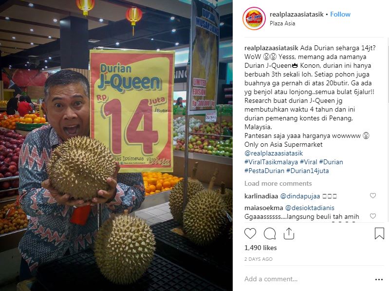 durian termahal  © 2019 brilio.net