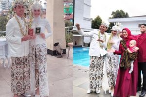 10 Momen bahagia pernikahan Miqdad Addausy dan Nadya Fricella