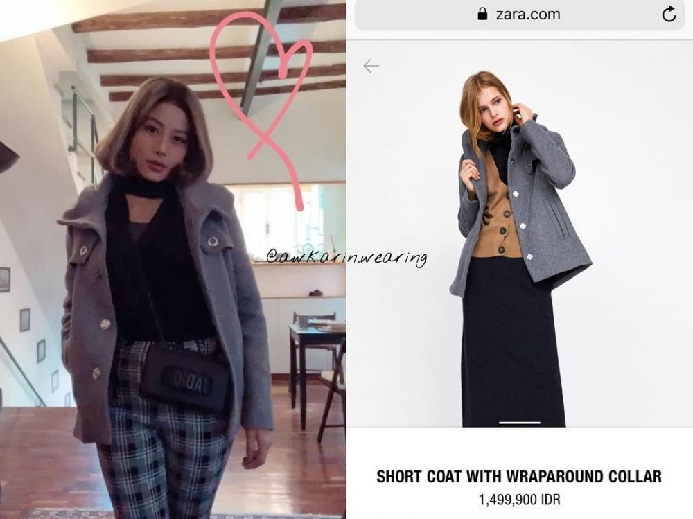 Harga 11 outfit Awkarin saat di Eropa, ada yang setara motor