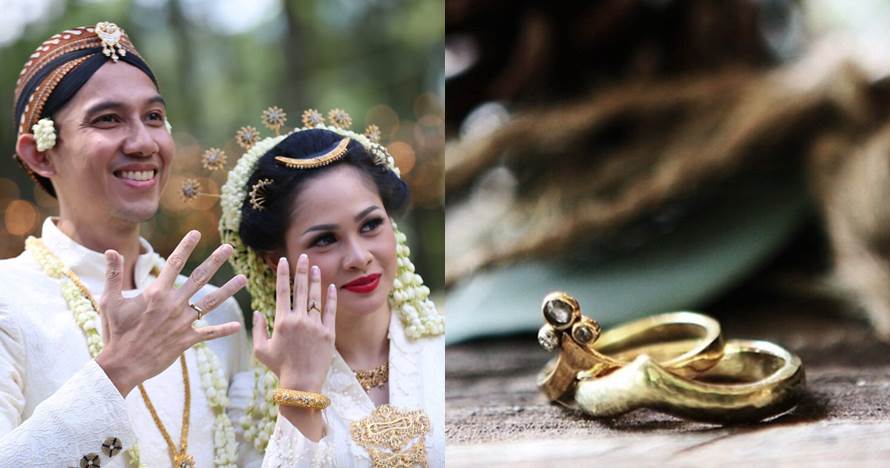 Ini model cincin kawin 8 pasangan seleb Indonesia, elegan banget