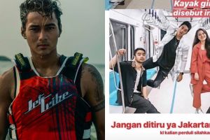 Potretnya injak kursi MRT heboh, ini permintaan maaf Aqsa Aswar