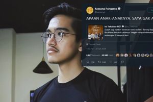 4 Reaksi kocak Kaesang nggak ikut talkshow keluarga Jokowi