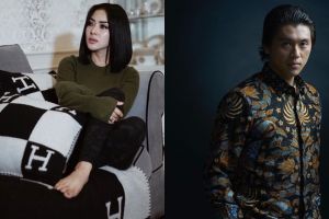 Syahrini posting ungkapan cinta, Reino Barack balas emoji hati