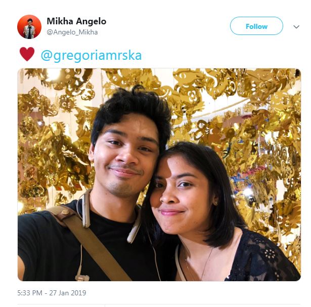 10 Potret romantis Gregoria Mariska & Mikha Angelo, bikin baper