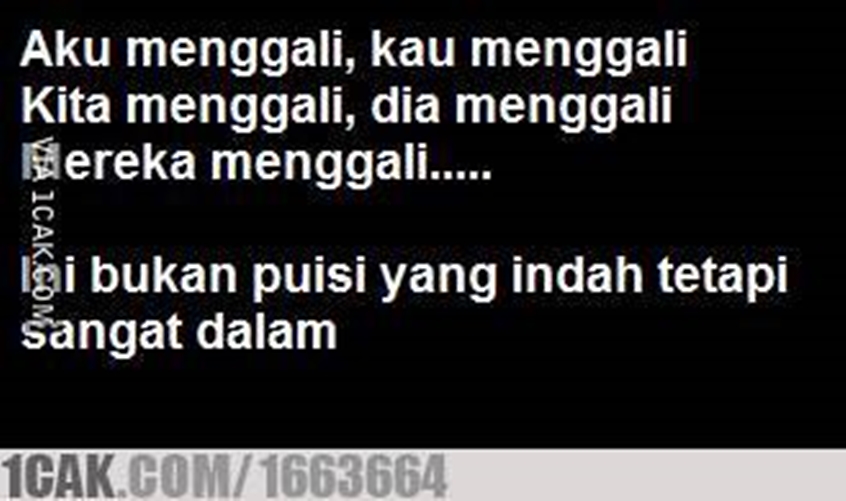 15 Puisi lucu anak milenial ini bikin cekikikan