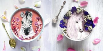 15 Lukisan indah di atas smoothie bowl ini bikin tak tega makan