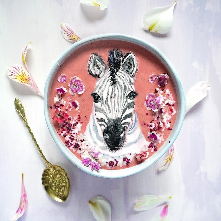 15 Lukisan indah di atas smoothie bowl ini bikin tak tega makan