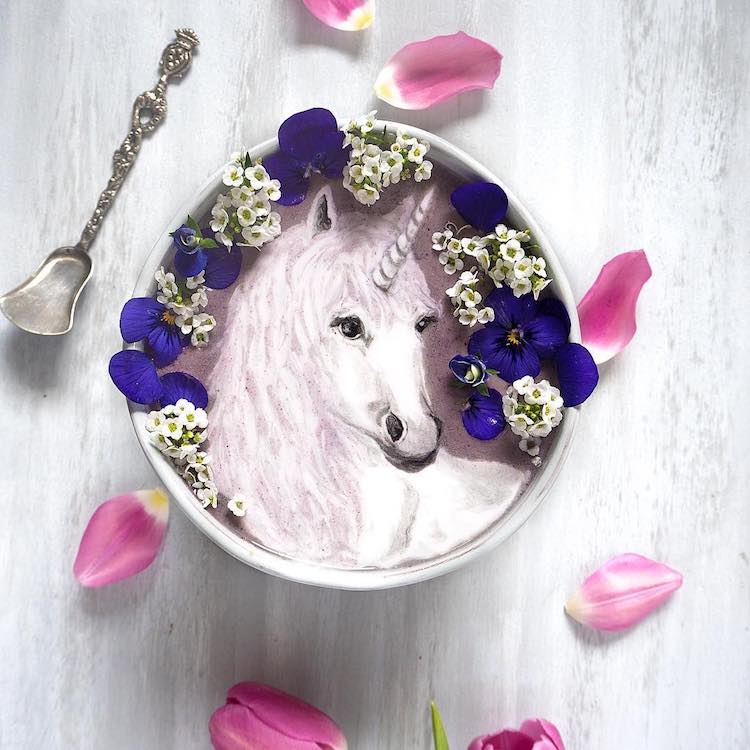 15 Lukisan indah di atas smoothie bowl ini bikin tak tega makan