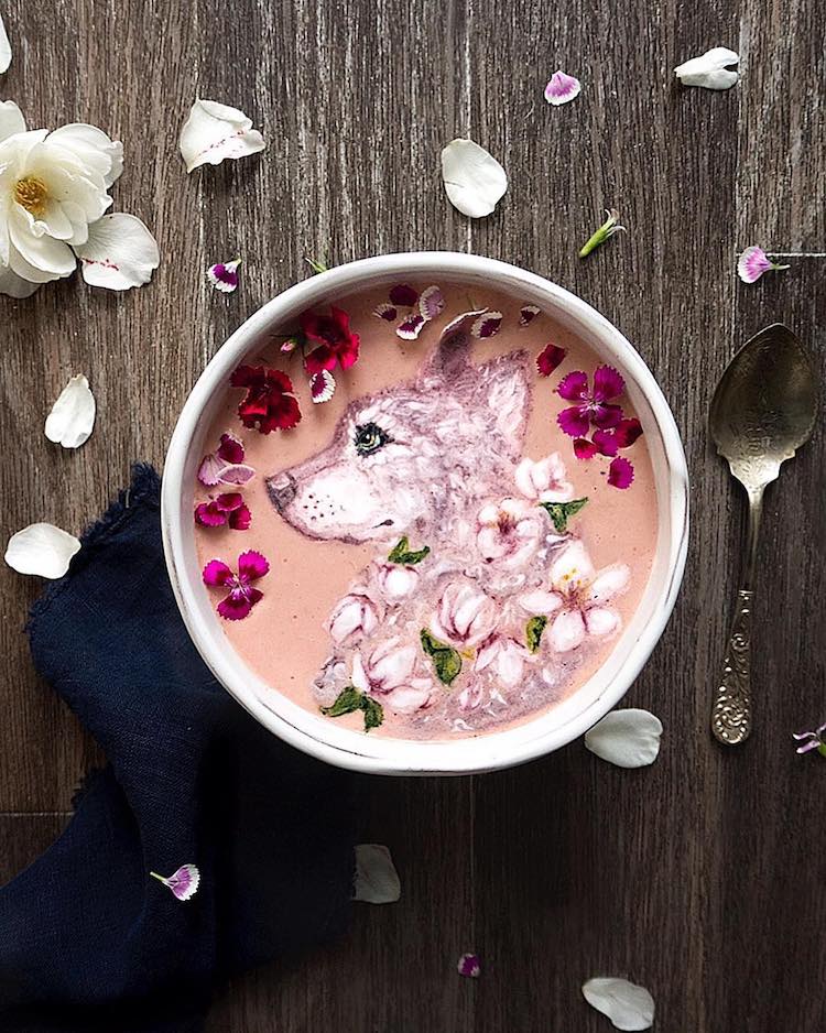 15 Lukisan indah di atas smoothie bowl ini bikin tak tega makan