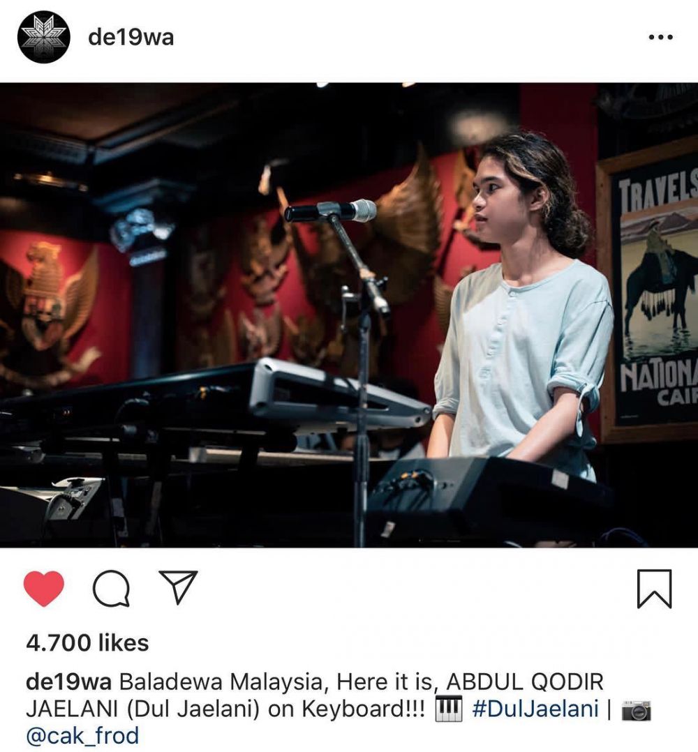 Dul Jaelani gantikan Ahmad Dhani saat konser Dewa 19 di Malaysia