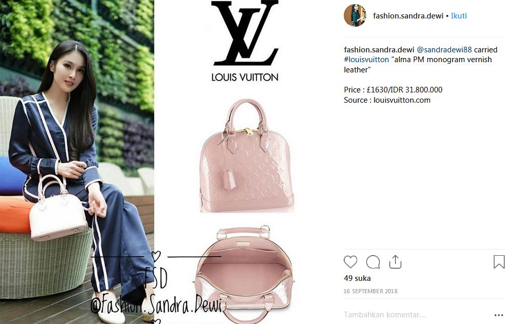8 Koleksi tas mewah Sandra Dewi, ada yang Rp 70 juta