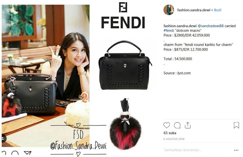 8 Koleksi tas mewah Sandra Dewi, ada yang Rp 70 juta