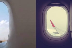 Foto ini seperti jendela pesawat, kenyataannya bikin tepuk jidat