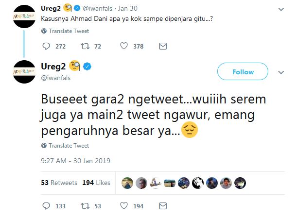 Ahmad Dhani divonis penjara, begini pesan bijak Iwan Fals