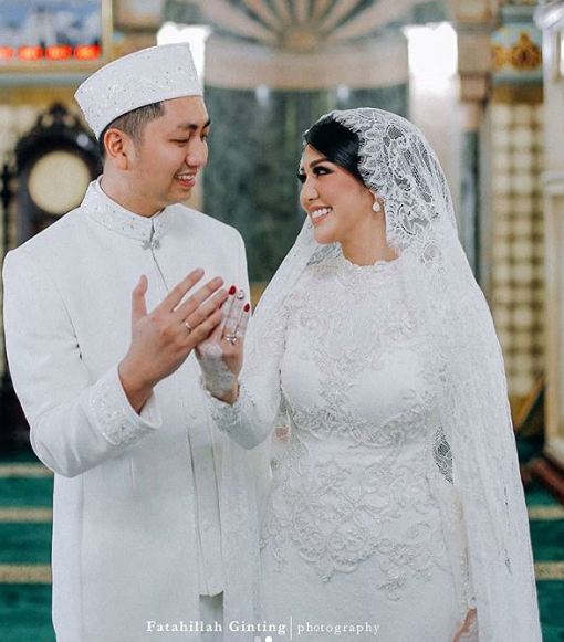 10 Momen akad nikah Ariska Putri & Tengku Ryan, sakral dan haru
