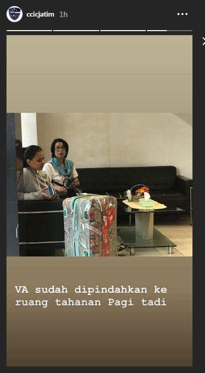 Empat hari dirawat di rumah sakit, artis VA akhirnya resmi ditahan