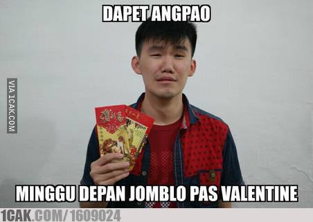 12 Meme lucu tahun baru Imlek ini bikin cengar-cengir