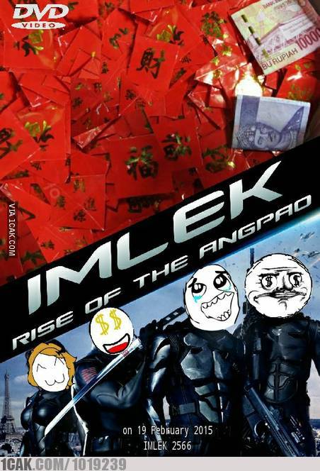 12 Meme lucu tahun baru Imlek ini bikin cengar-cengir