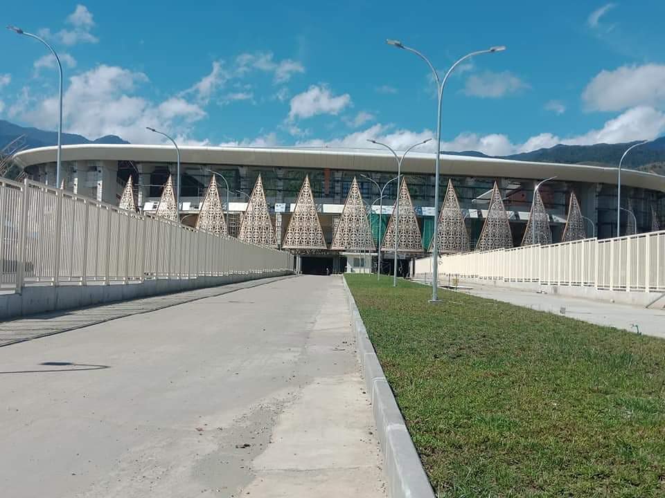 10 Foto terbaru Papua Bangkit, stadion termegah Indonesia timur