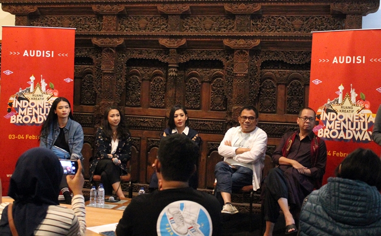 7 Fakta audisi Indonesia Menuju Broadway ini diikuti ratusan anak muda