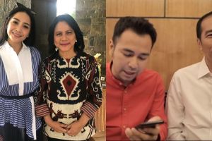 5 Momen Raffi Ahmad & Nagita ngevlog bareng keluarga Jokowi