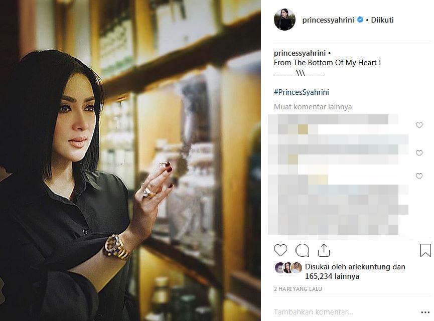 Dikabarkan segera menikah, ini 7 ungkapan Syahrini tentang cinta