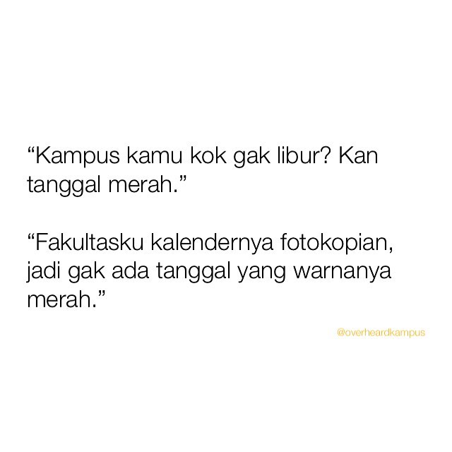 12 Percakapan lucu keluhan mahasiswa ini bikin ketawa
