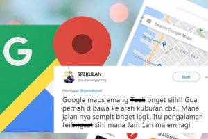 13 Curhat kocak korban Google Maps, banyak nyasar ke kuburan