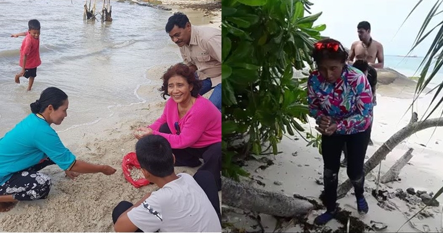 Blusukan di Pantai Belitung, Menteri Susi temukan kondisi miris