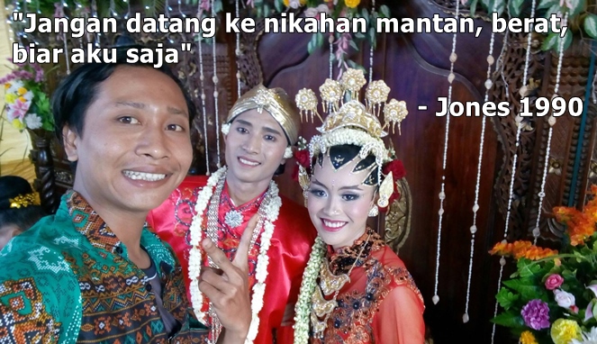 20 Meme lucu kalau datang ke pernikahan mantan, bikin auto baper