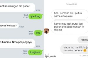 12 Chat lucu 'biar jomblo berimajinasi' ini bikin nyengir