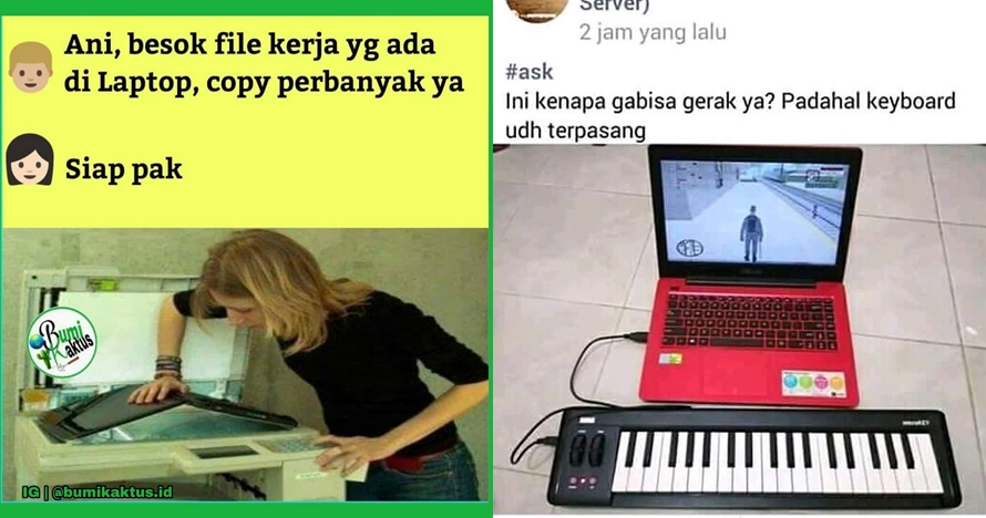 12 Meme lucu tingkah orang gaptek ini bikin tepuk jidat