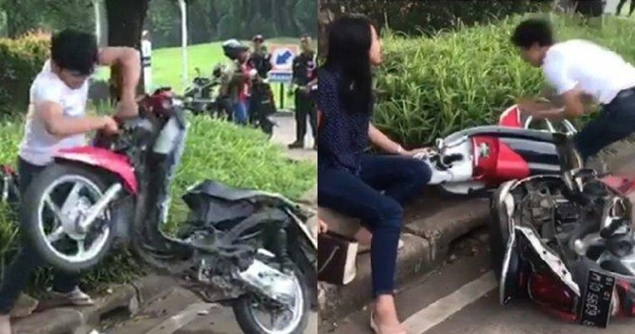 8 Kasus tilang polisi yang bikin geram, terbaru pria rusak motor