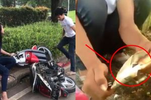 Usai heboh rusak motor, beredar video Adi Saputra bakar STNK
