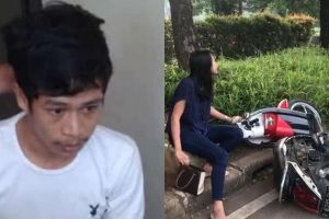Ngamuk rusak motor saat ditilang, Adi Saputra diamankan polisi