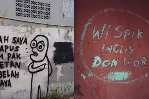 12 Coretan di tembok ini kocaknya nggak ketulungan