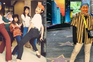 8 Editan foto lucu Opah Upin Ipin jadi modis, swag abis