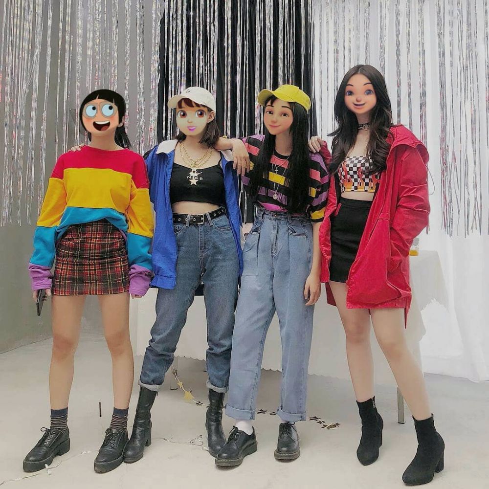 15 Editan foto Kak Ros Upin Ipin jadi selebgram ini epik banget