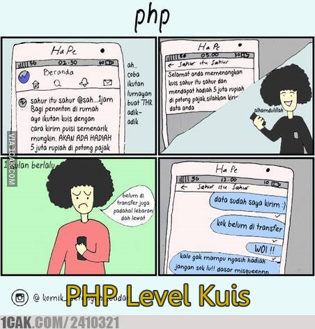 12 Meme lucu level PHP ini bikin tersenyum getir