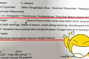 4 Alasan lucu surat izin tidak masuk kerja ini kocak banget