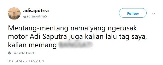 10 Curhat kesal orang yang dibully karena namanya Adi Saputra