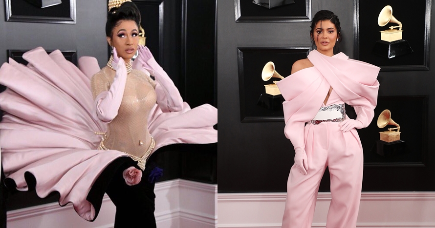 14 Seleb kenakan busana unik di red carpet Grammy Awards 2019