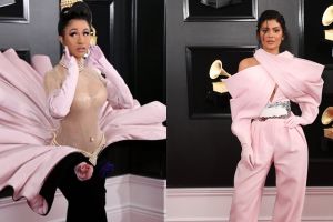 14 Seleb kenakan busana unik di red carpet Grammy Awards 2019